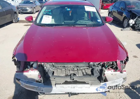 2021 Honda Accord Hybrid Ex-L из США, поврежденный, VIN 1HGCV3F59MA008179